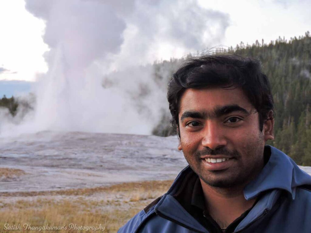 Old Faithful Geyser Eruption, Yellowstone National Park
