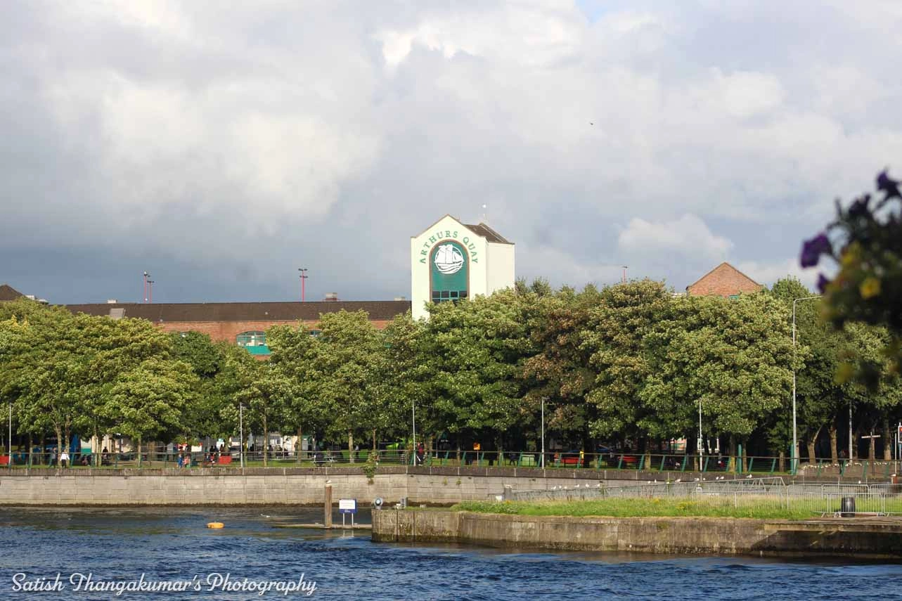 View from Sarsfield Bridge in Limerick
